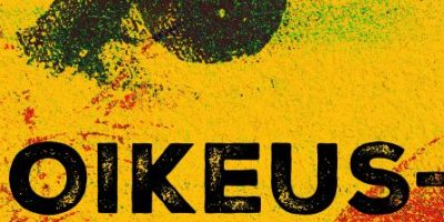 Oikeusmurha-kirjan kansi